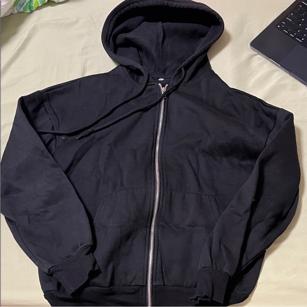 Women's Black Varsity Jacket